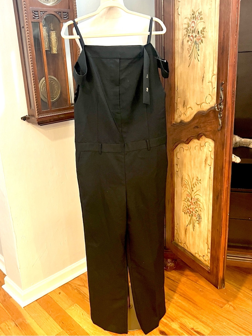 IRENE Architectural WideLeg Jumpsuit Wool Mohair Minimalist Industrial Size 38/6 - Picture 9 of 12
